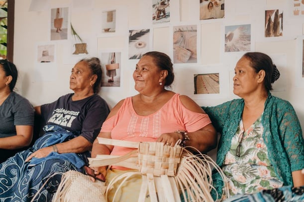 Weavers in Samoa